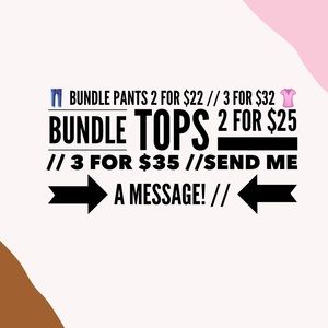 Bundle pricing !!